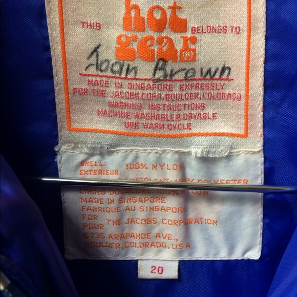 Hot Gear- RARE retro/vintage 70’s ski jacket/coat - Picture 4 of 4